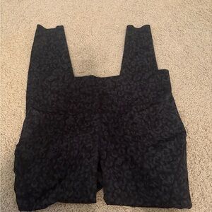 Black Leopard lululemon leggings